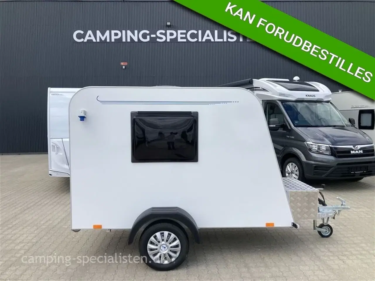 Billede 1 - 2025 - Tomplan Silverline Compact   Silverline Compact Mini Campingvogn 2025 model  hos Camping-Specialisten.dk