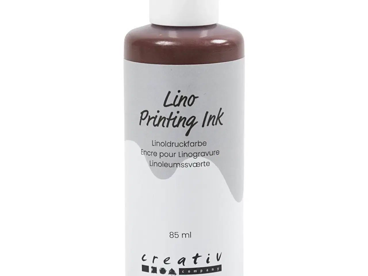 Billede 1 - Linoleumssværte, brun, 85ml/ 1 fl.