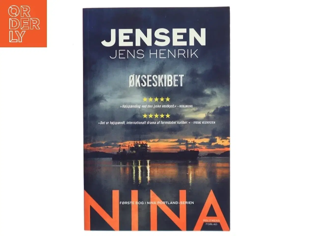 Billede 1 - Økseskibet af Jens Henrik Jensen (f. 1963) (Bog)