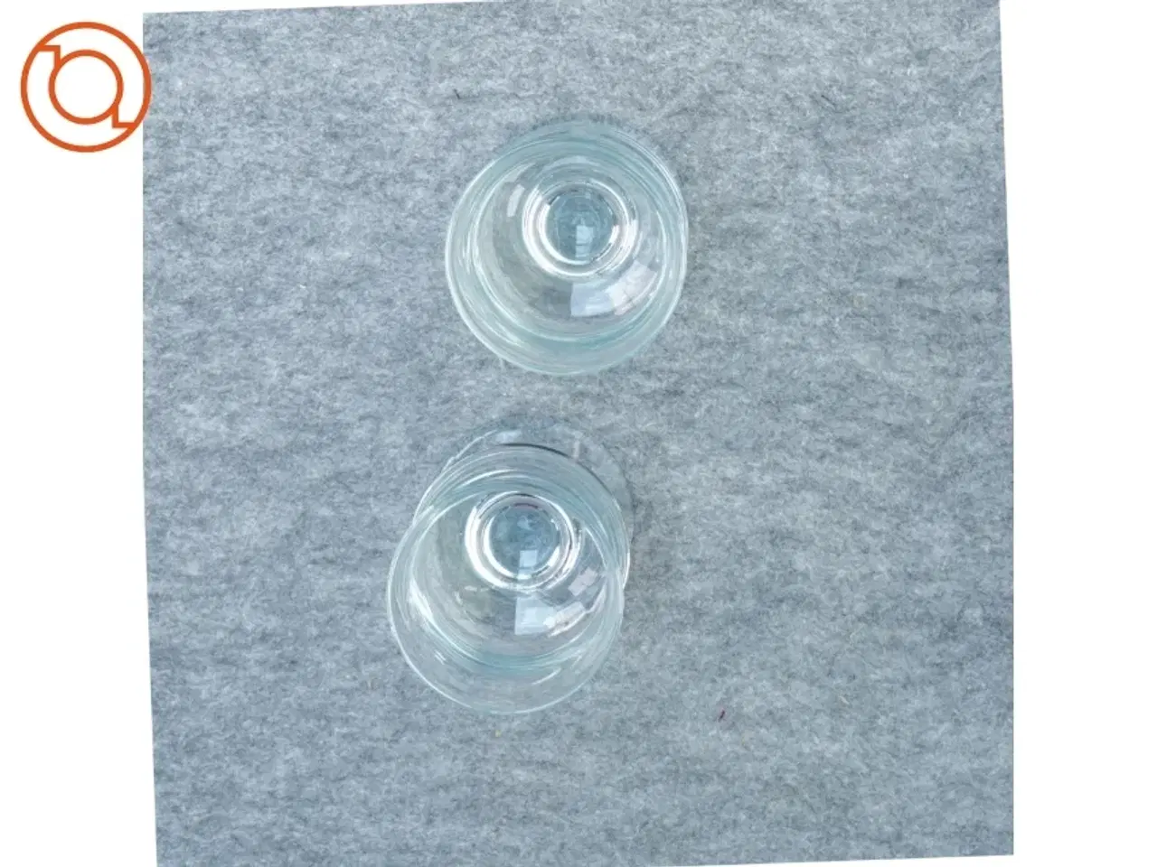 Billede 2 - 2 skibsglas fra Holmegaard (str. 15 x 9 cm)