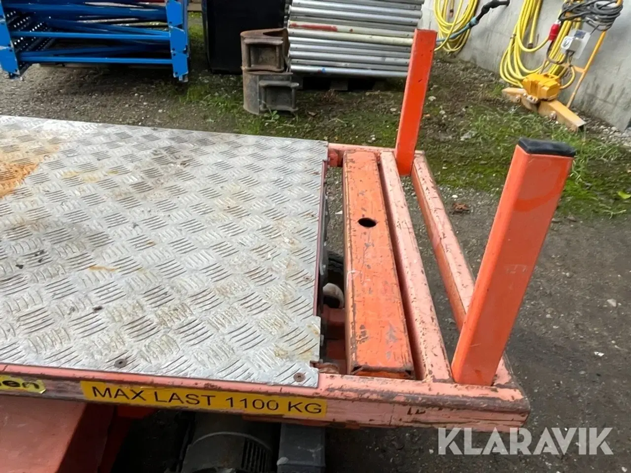 Billede 8 - Transport vogn med løfte funktion