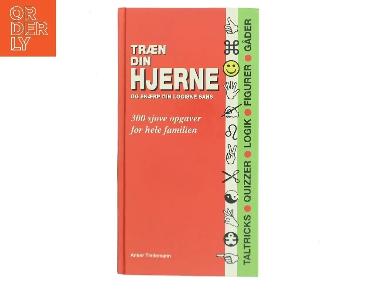 Billede 1 - Træn din hjerne af Anker Tiedemann (Bog)