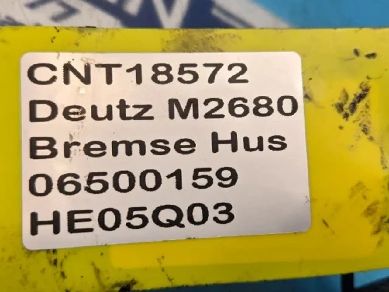 Billede 12 - Deutz M2680 Bremsehus 06500159