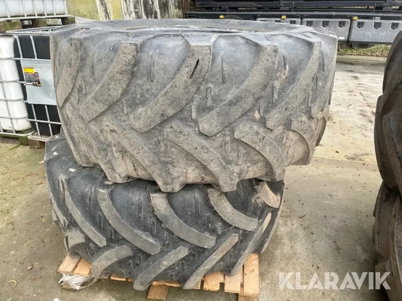 Billede 3 - Traktordæk Good year/Kleber 1 sæt - 4styk