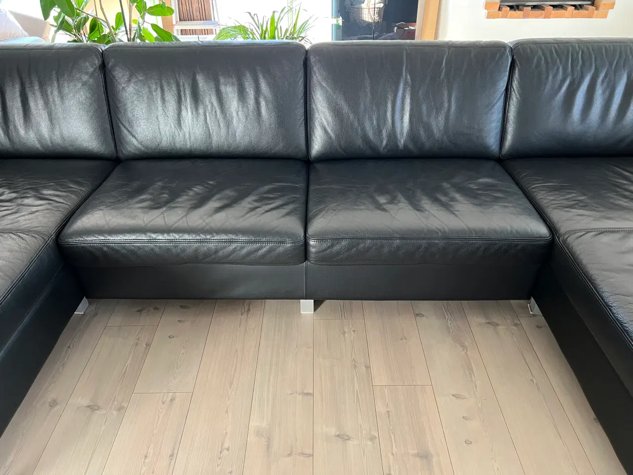 Billede 3 - Lædersofa