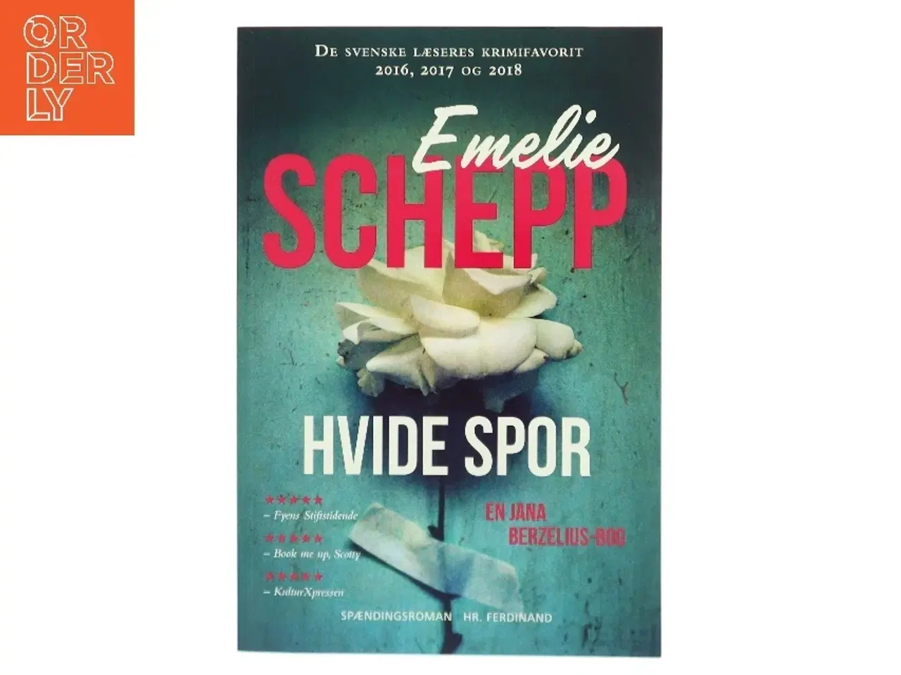 Billede 1 - Hvide spor af Emelie Schepp (f. 1979) (Bog)