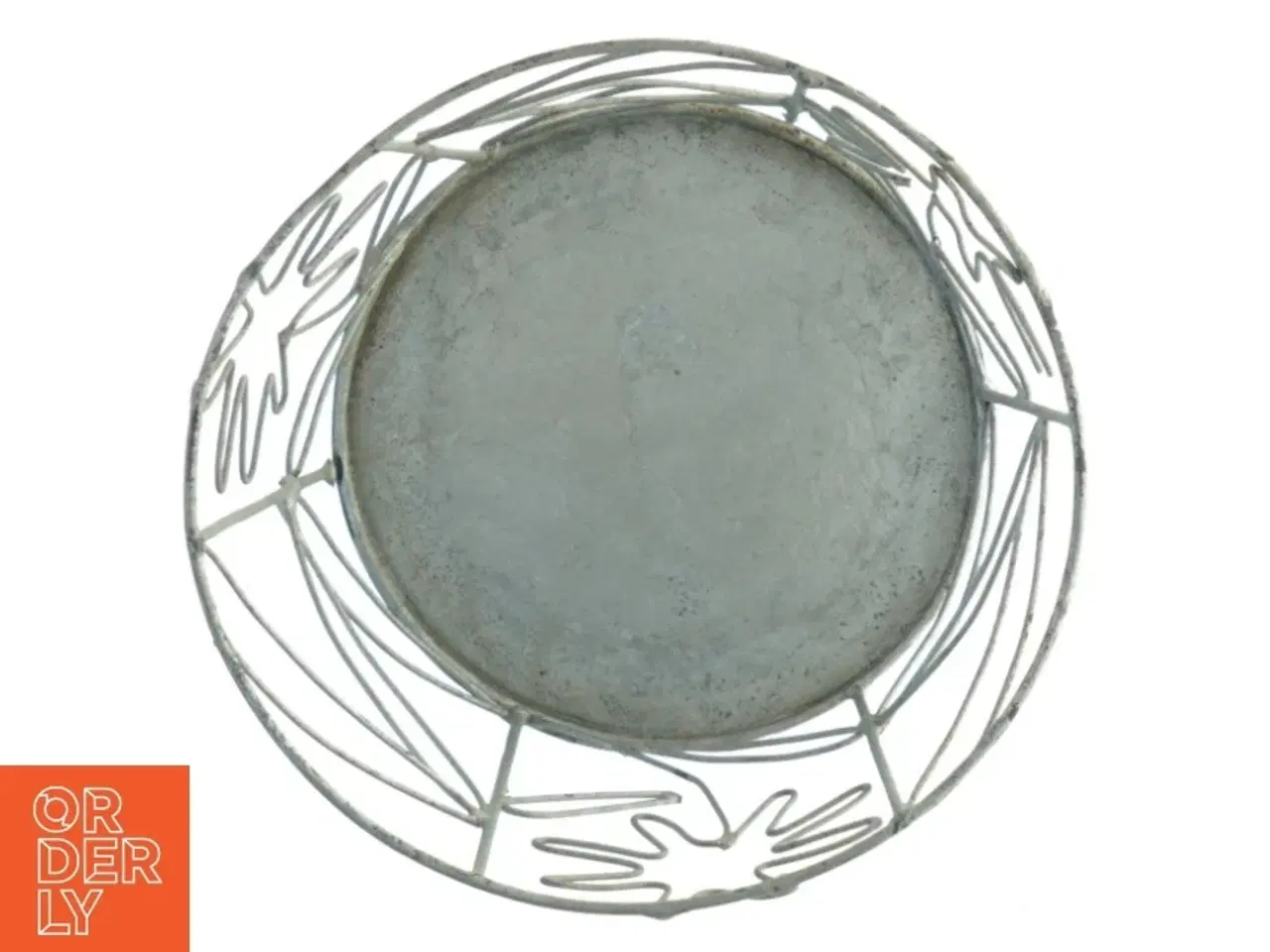 Billede 2 - Metal frugtkurv (str. 14,5x11 cm)