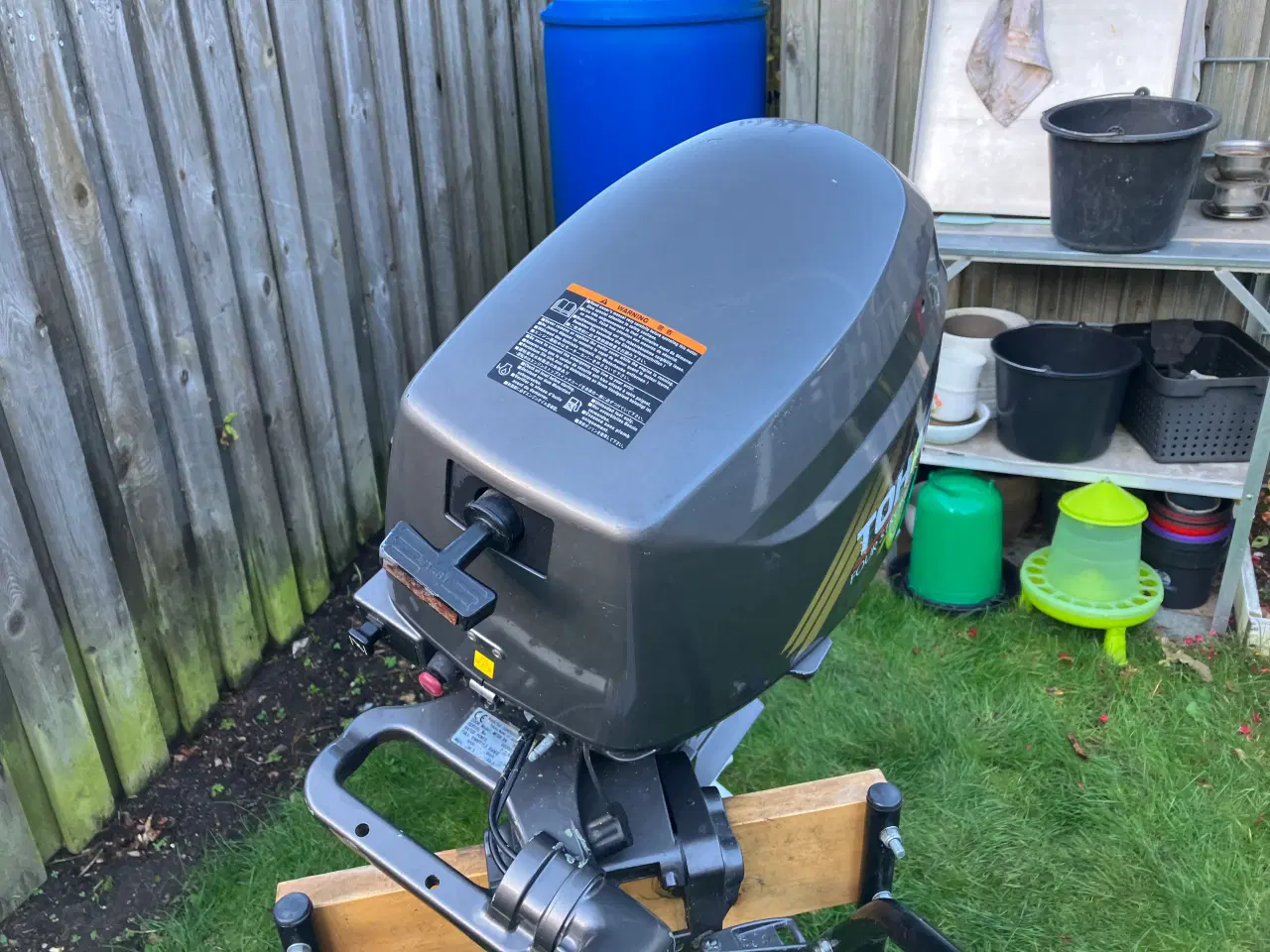 Billede 1 - Tohatsu påhængsmotor 4takts kort ben