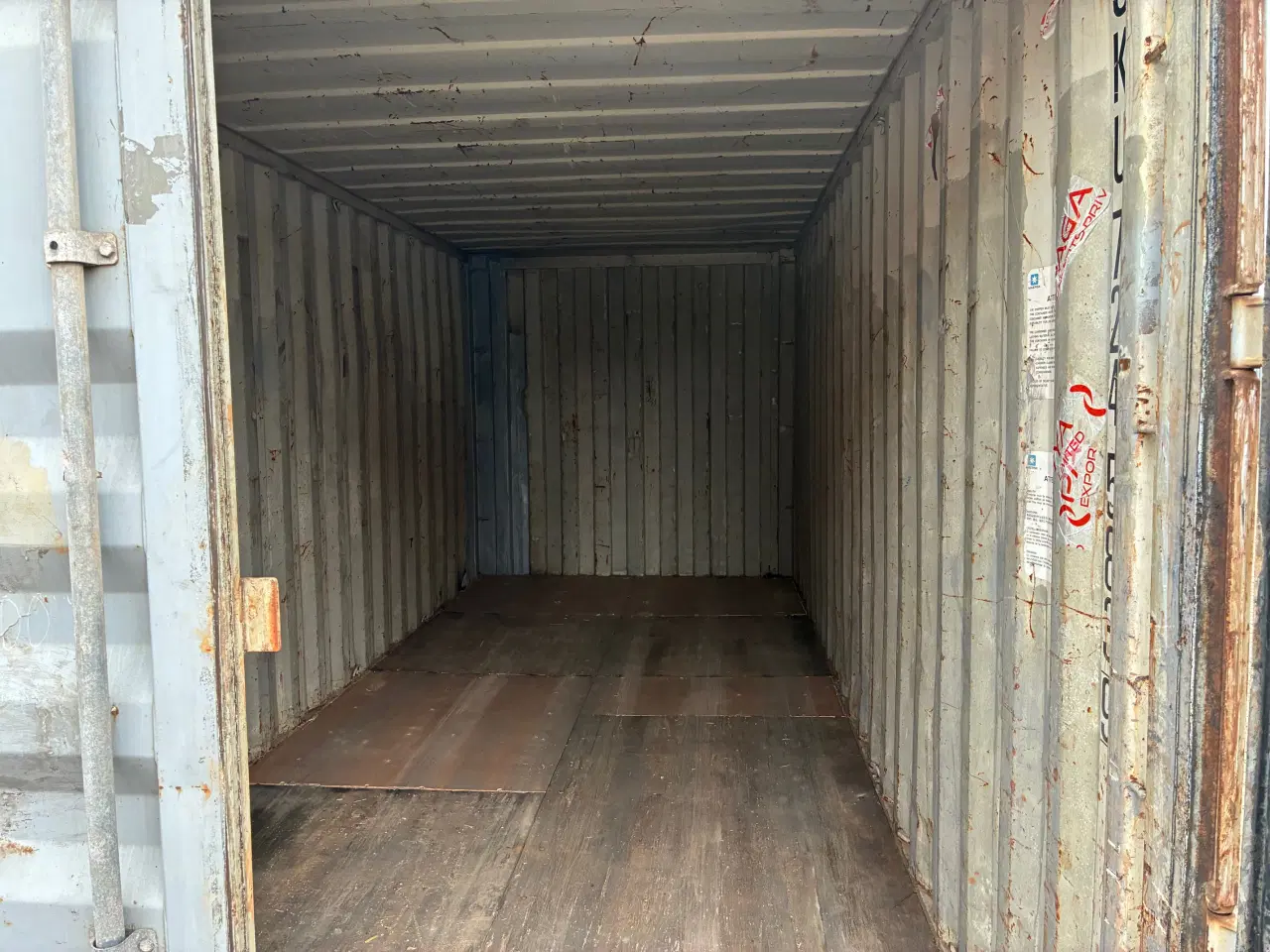 Billede 2 - 20 fods Container- ID: MSKU 724583-9