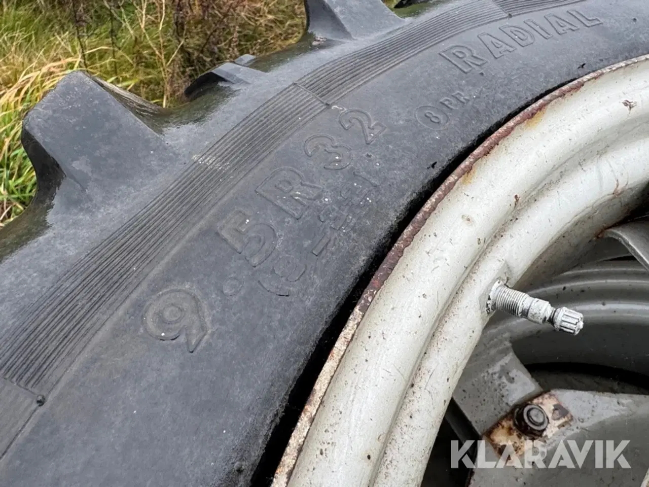 Billede 6 - Landbrugsdæk Kleber Radial 4 styks - 2 små og 2 store