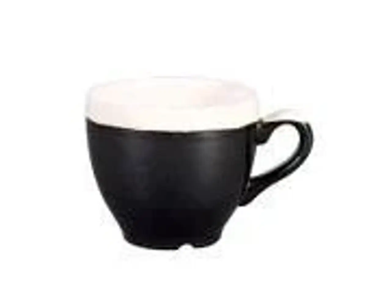 Billede 1 - 12 stk. Espresso kop sort 10 cl Monochrome Churchill