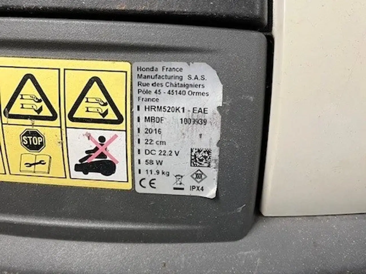 Billede 1 - Honda Miimo 520 t/reservedele