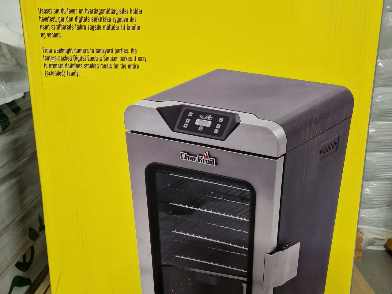 Billede 1 - Digital elektrisk rygeovn, Char-Broil