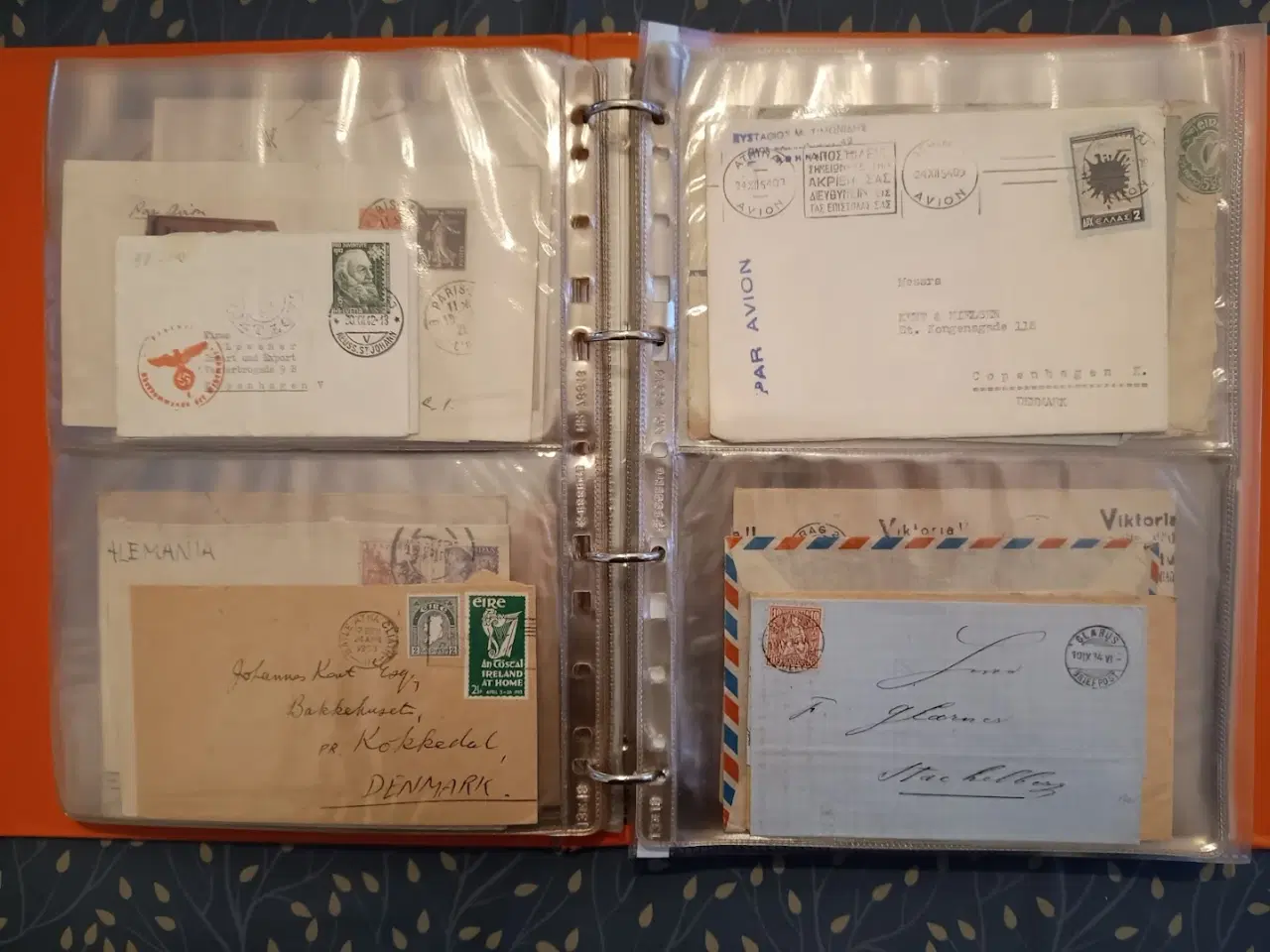 Billede 16 - Mappe med gamle breve