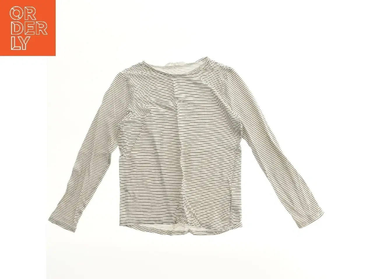 Billede 1 - Langærmet bluse med striber fra H&M (str. 134)