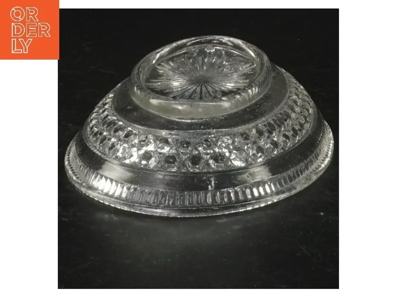 Billede 2 - Ovalt Glasfad (str. 17 x 11 cm)