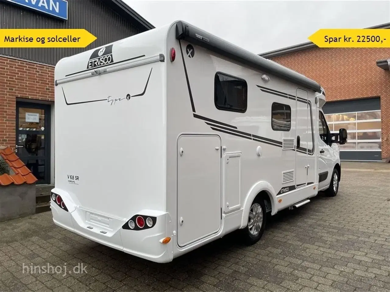 Billede 1 - 2024 - Hymer Etrusco   Etrusco V 6.8 SR – Super Lækker Van fra Italienske Etrusco by Hymer