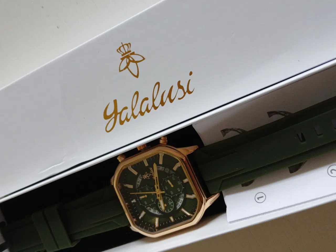 Billede 2 - Galalusi luksiøst kvarts armbånds ur (U3)