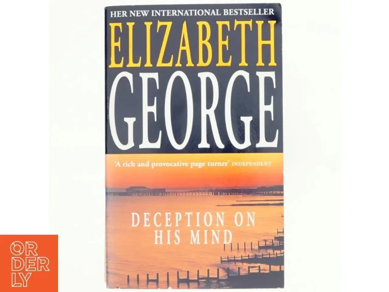 Billede 1 - Deception on his mind af Elizabeth George (Bog)