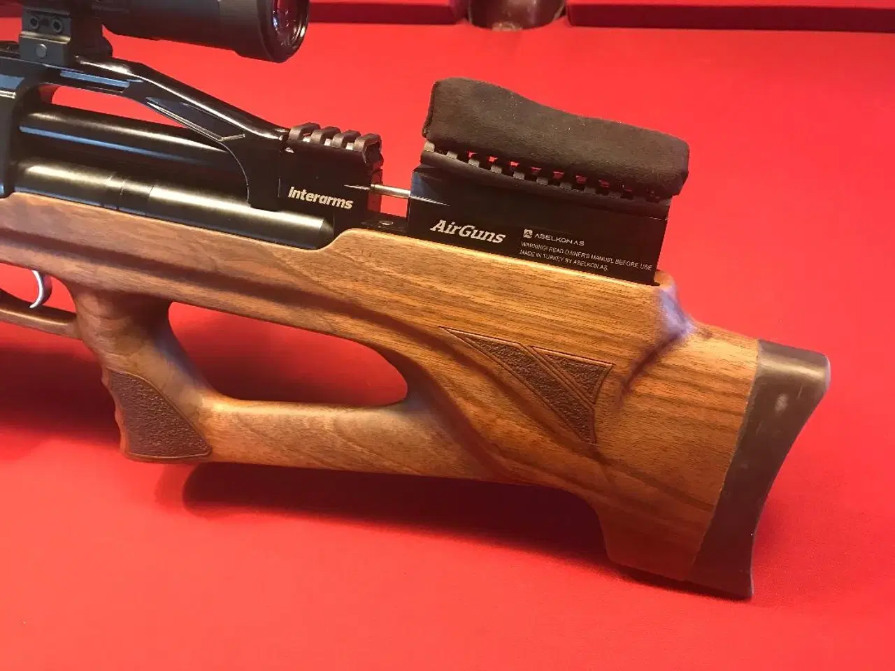 Billede 4 - Aselkon MX-10 PCP Luftgevær med tilbehør.