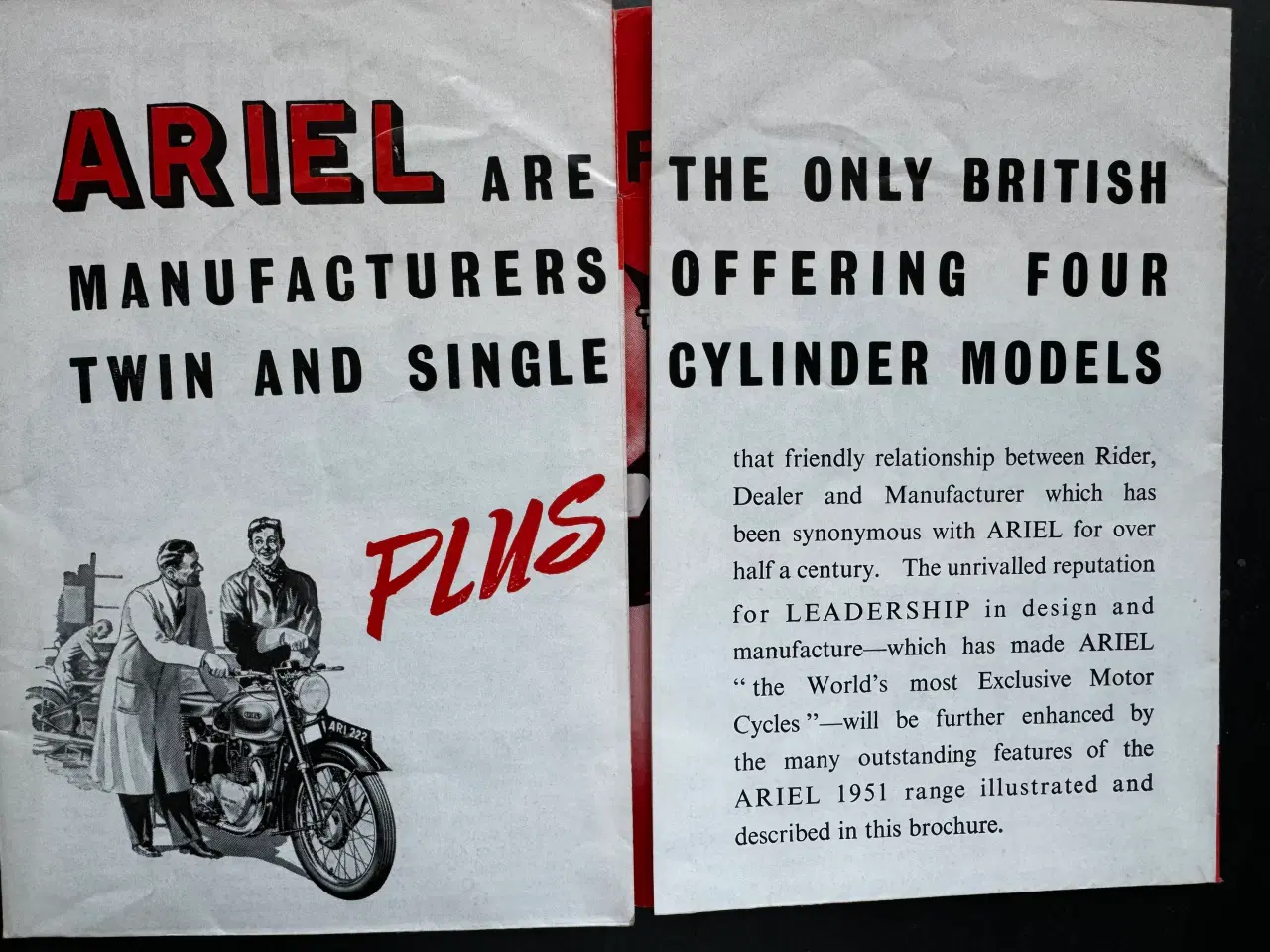 Billede 4 - 1951 - ARIEL - Motorcycles