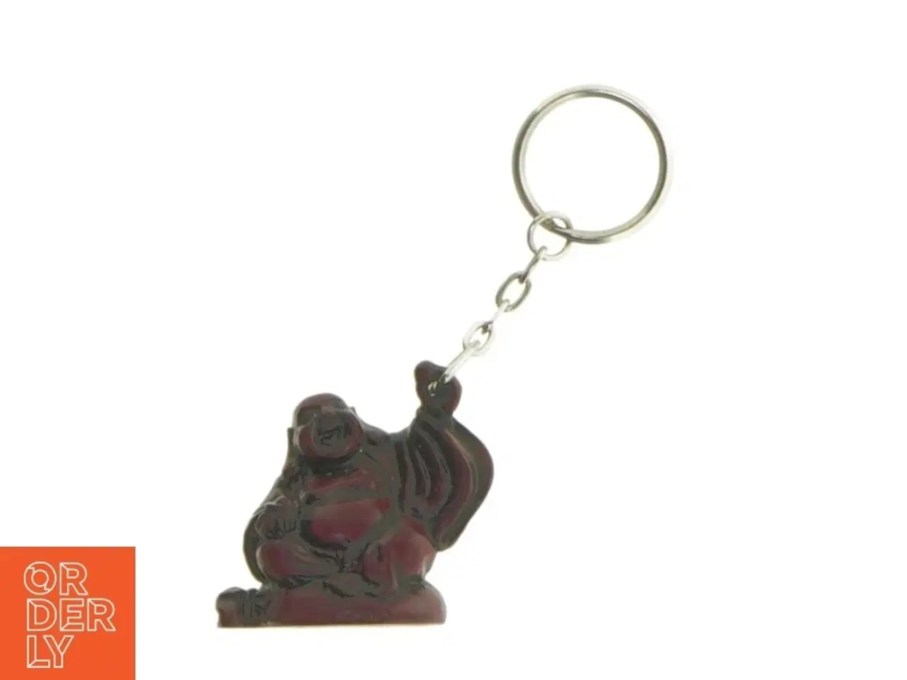 Billede 1 - Buddha nøglering (str. 9 x 4 cm)