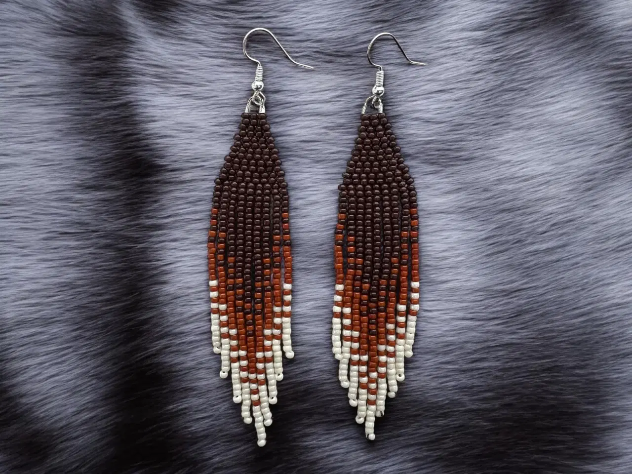 Billede 2 - Grønlandske perle øreringe