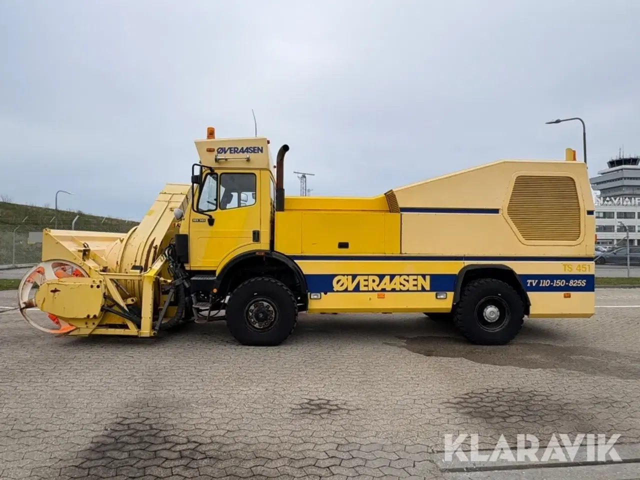 Billede 2 - Lastbil Mercedes-Benz med Øveraasen sneslynge