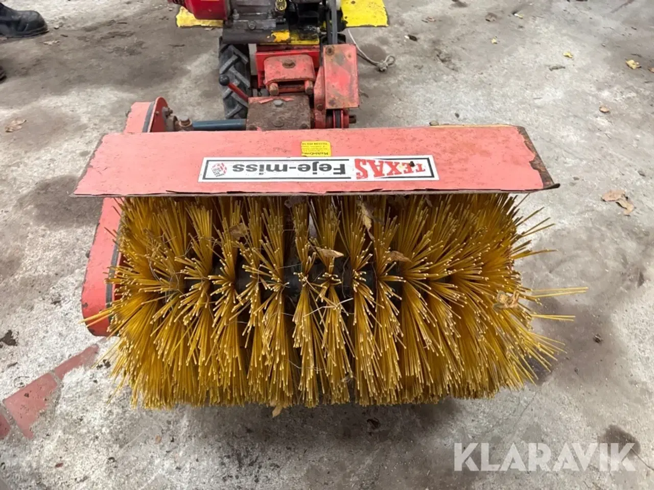 Billede 9 - Fræsemaskine med kost og sneslynge Texas