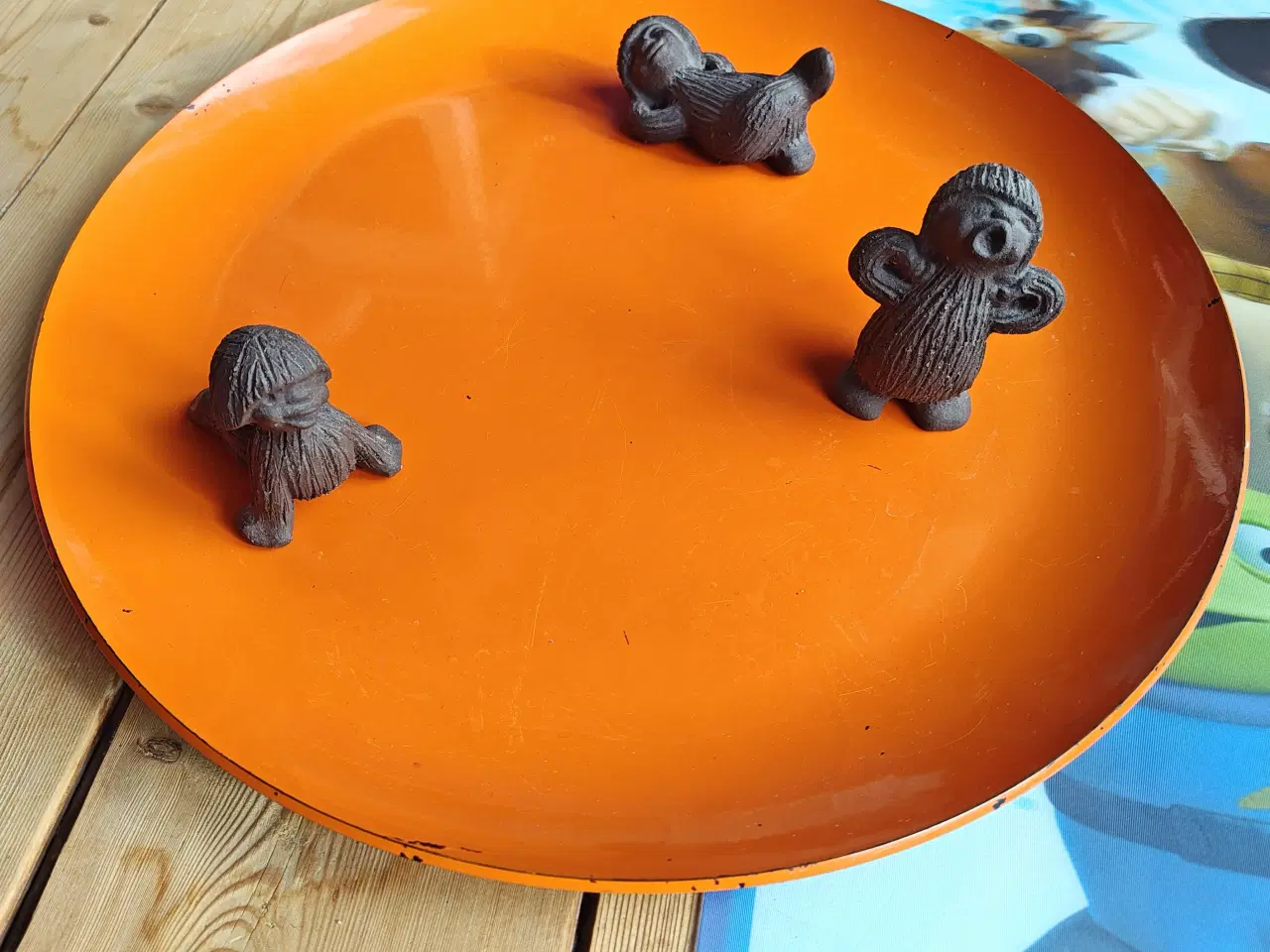 Billede 1 - 3stk Vibeke Utke Ramsing Troldepiger figurer