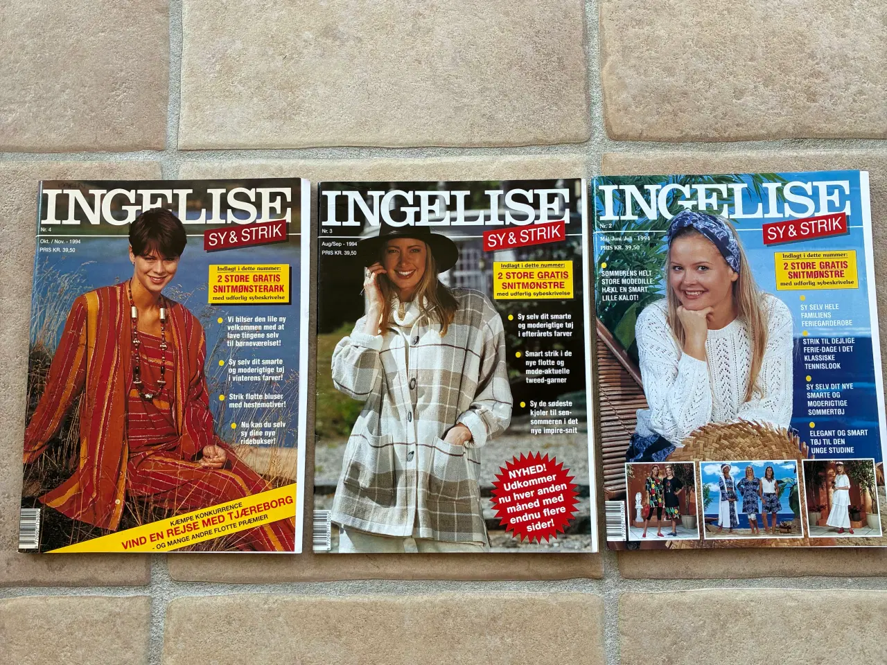 Billede 1 - Ingelise håndarbejdesblade 1994