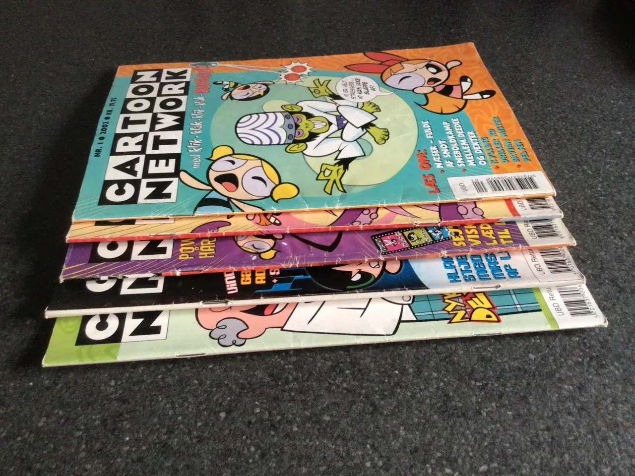 Billede 1 - Cartoon network hæfter nr 1-3-4-5-6