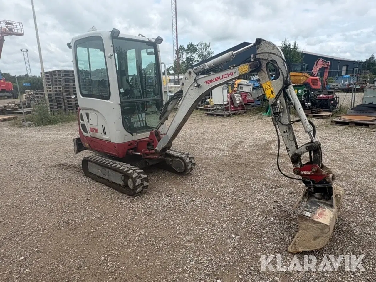 Billede 4 - Minigraver Takeuchi TB 216