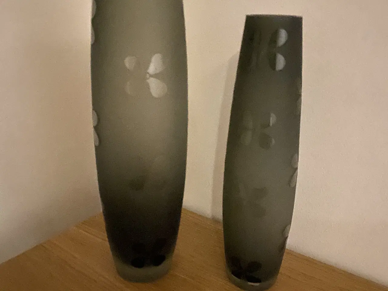 Billede 1 - Flotte grå vaser