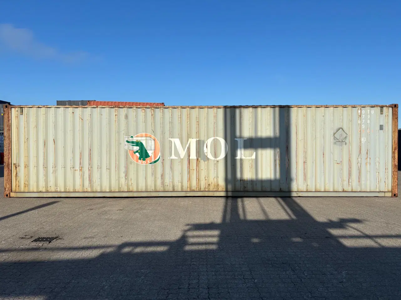Billede 3 - Brugt 40 fods HC container - ID: MOTU 079078-5