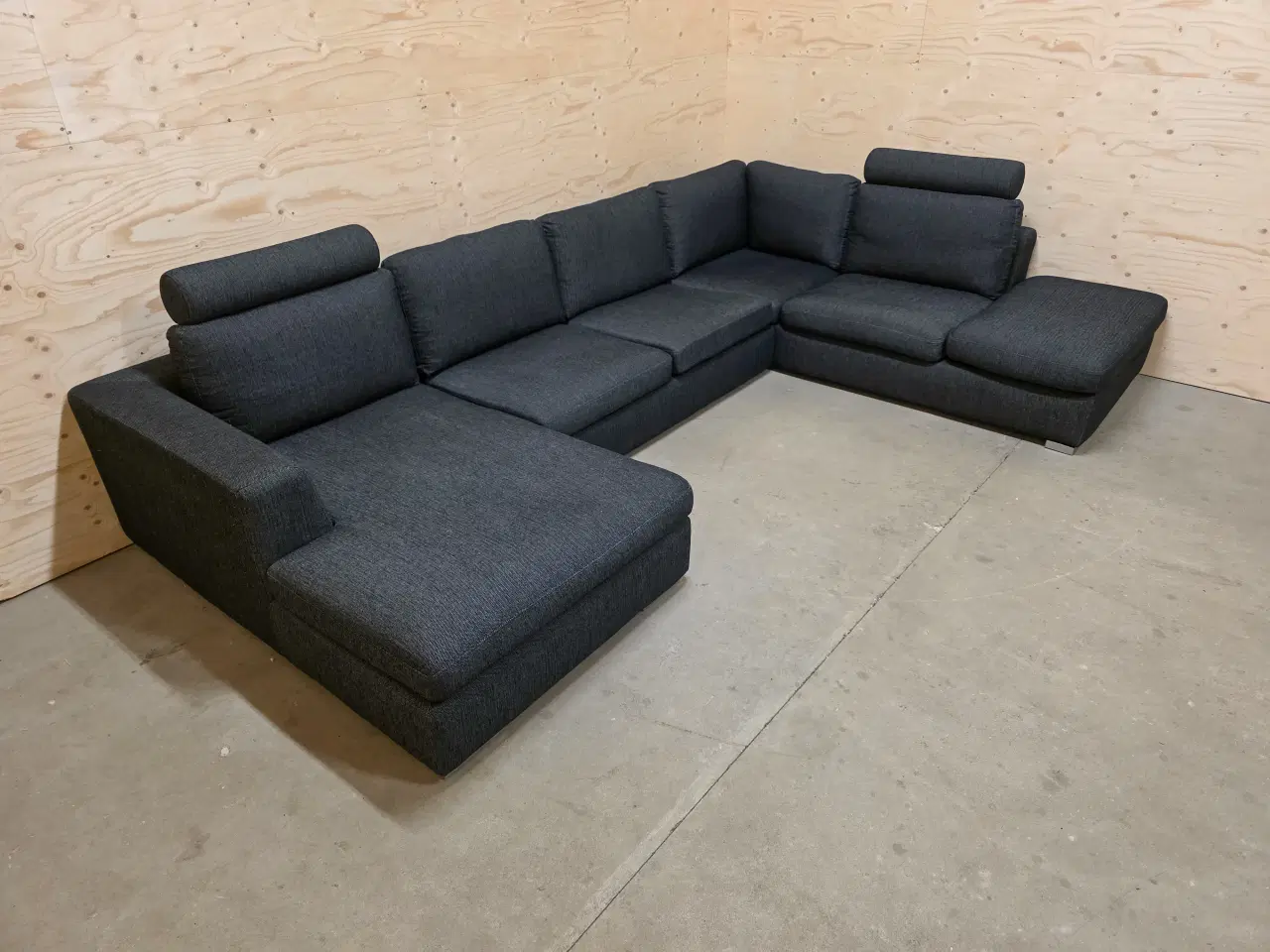Billede 3 - 6 pers. U-sofa m/Chaiselong og Open-end