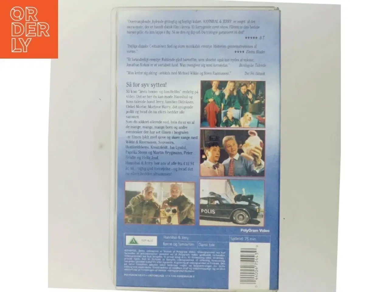 Billede 3 - VHS-bånd, Hannibal & Jerry fra PolyGram Video