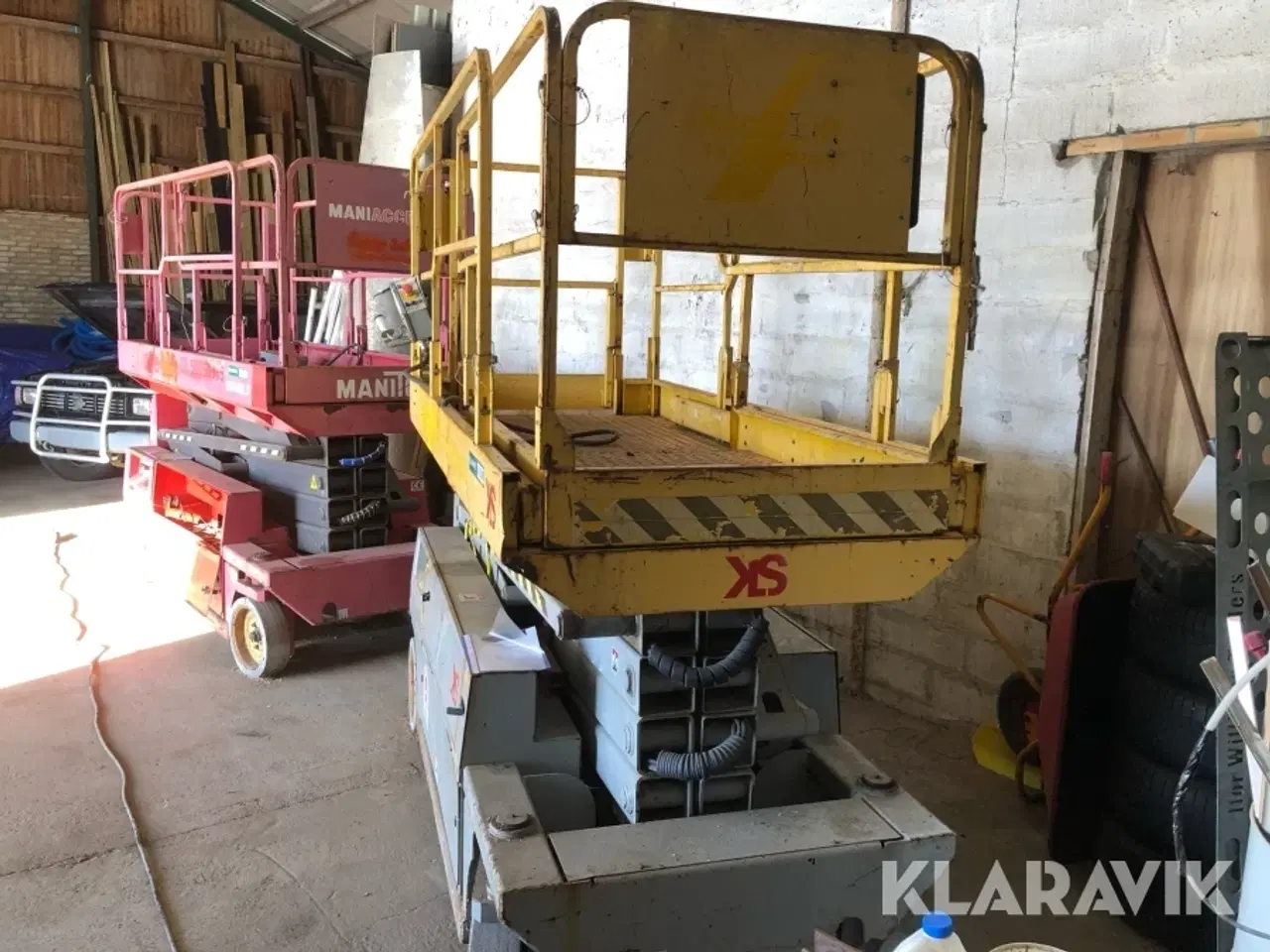 Billede 1 - Sakselifte Manitou & Custer 3247ES 2 styk