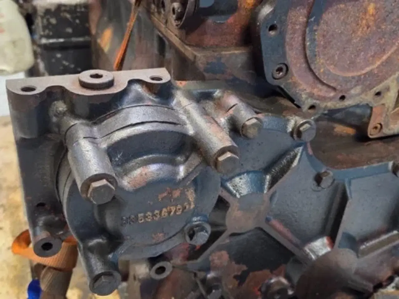 Billede 5 - Valmet 611 DSL Motor 