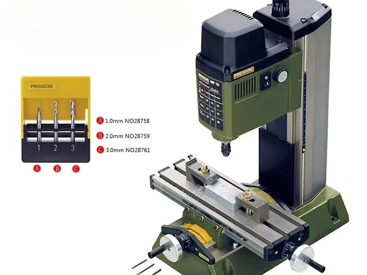 Billede 11 - Proxxon, Micro-fræsemaskine MF 70