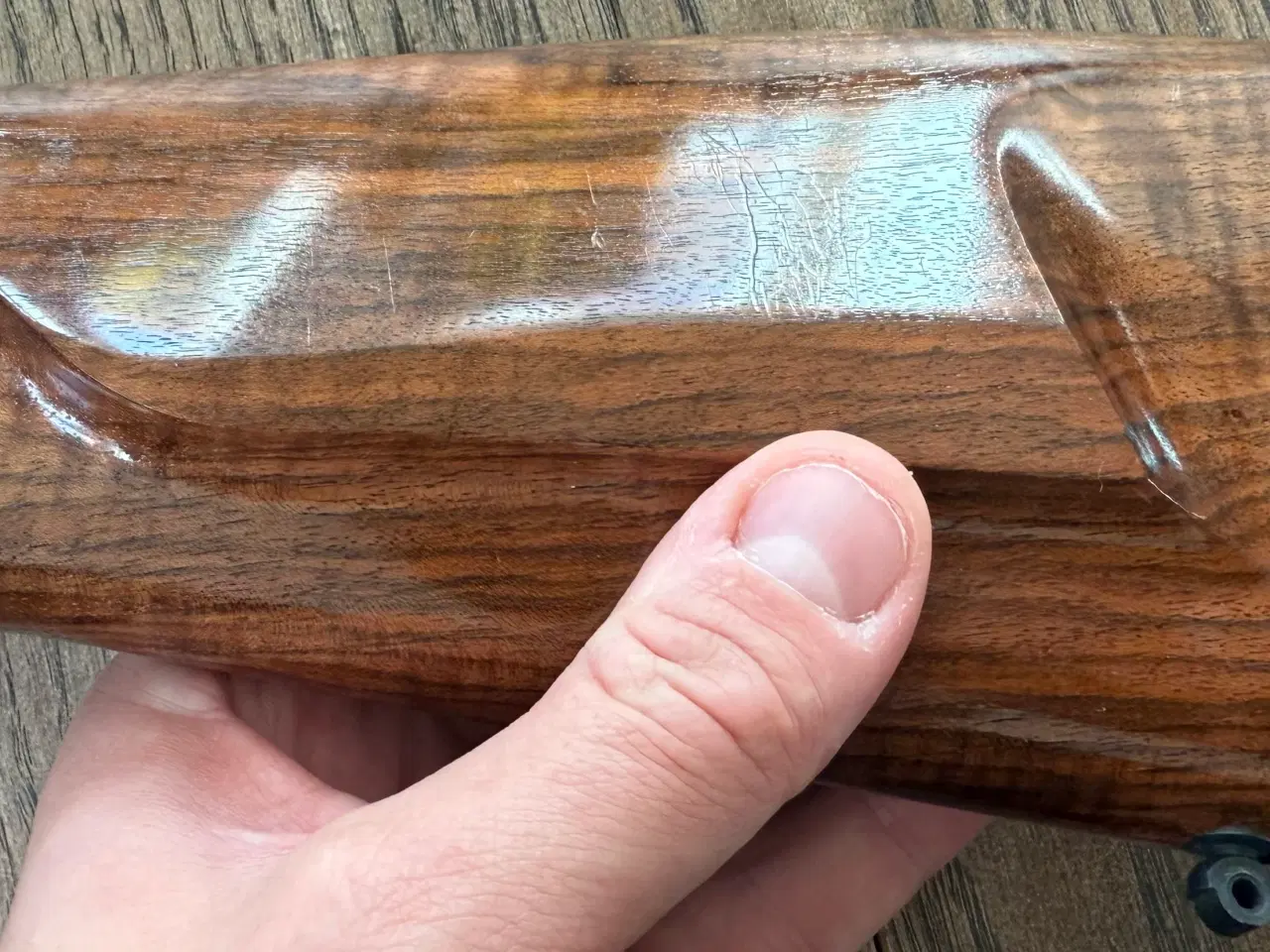 Billede 3 - Træskæfter til Blaser BBF97(højre) og K95(links)