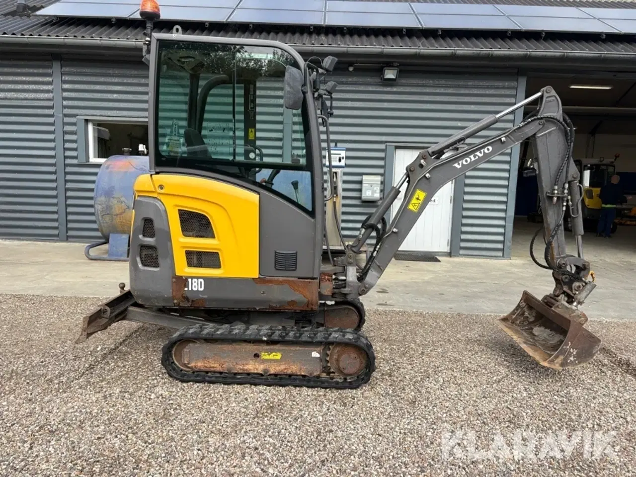 Billede 4 - Minigraver Volvo EC18D