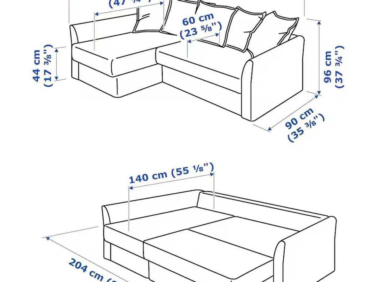 Billede 4 - Sleeping couch with storage room