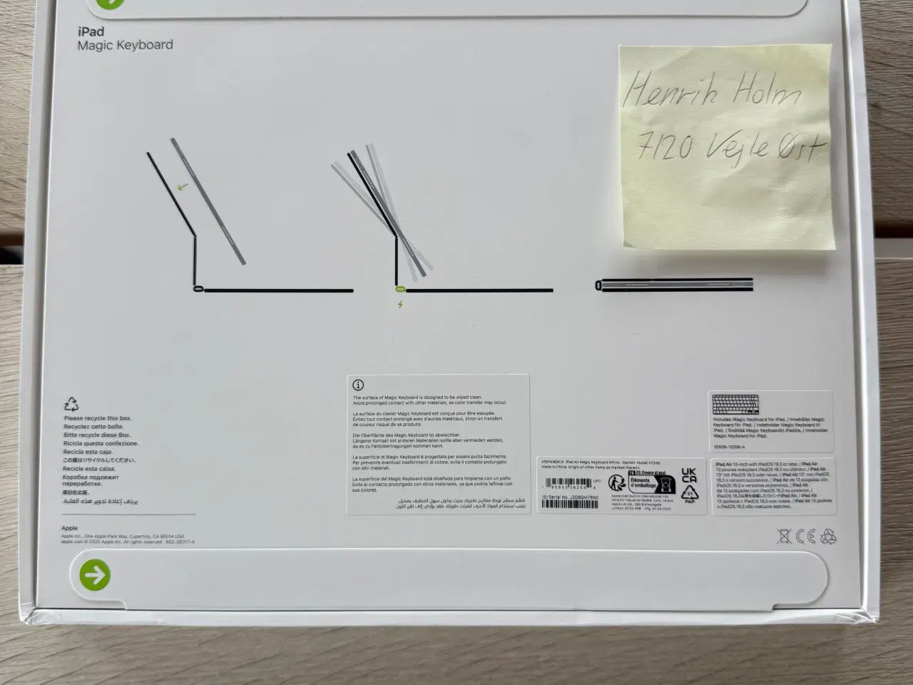 Billede 5 - Apple Magic Keyboard 13", med TOUCH-PAD