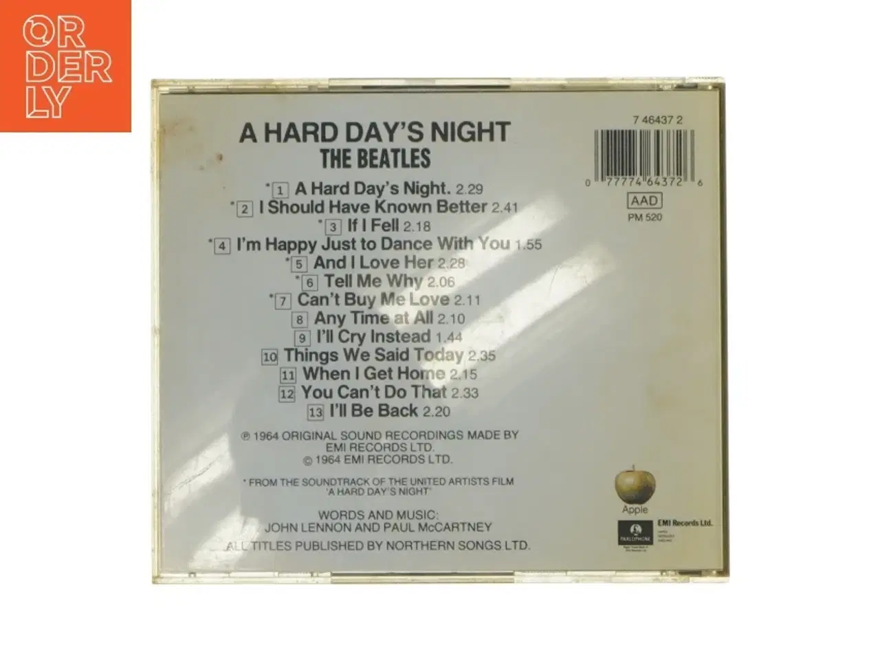Billede 4 - The Beatles CD - A Hard Day&#39;s Night