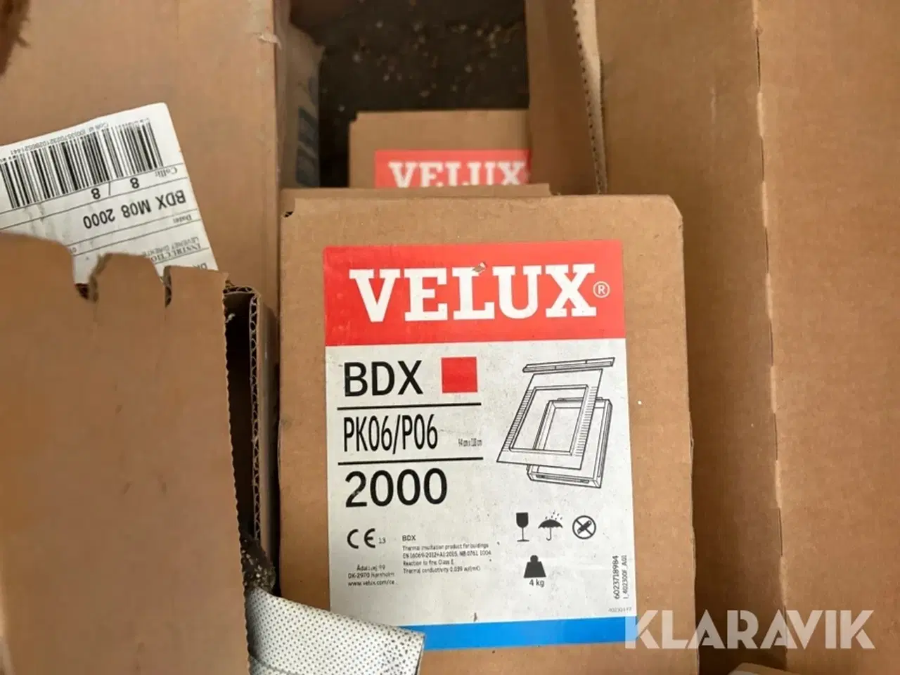 Billede 6 - Tilbehør til vinduer Velux blandet lot