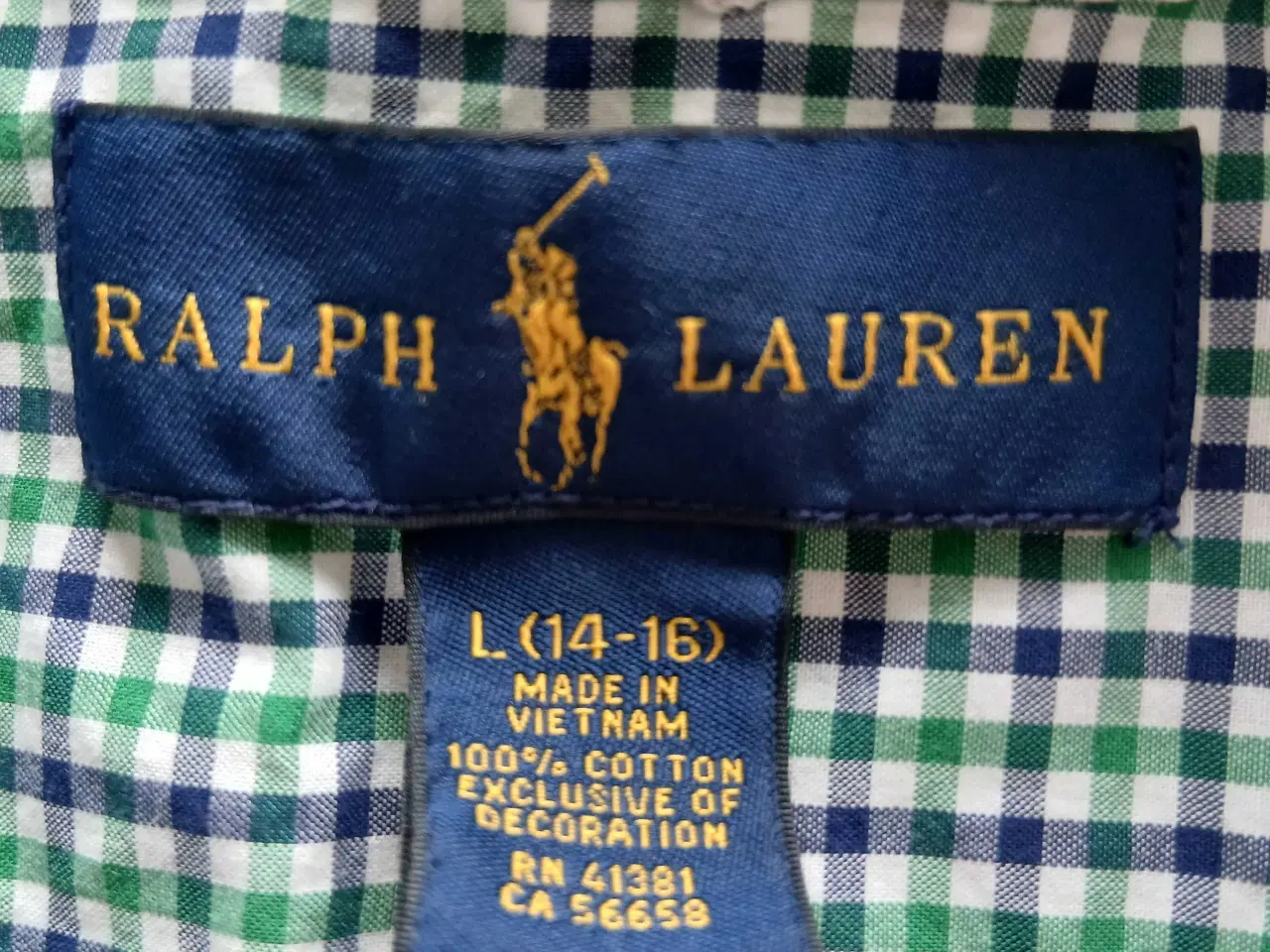 Billede 8 - Skjorte. Ralph Lauren. Large. 14-16