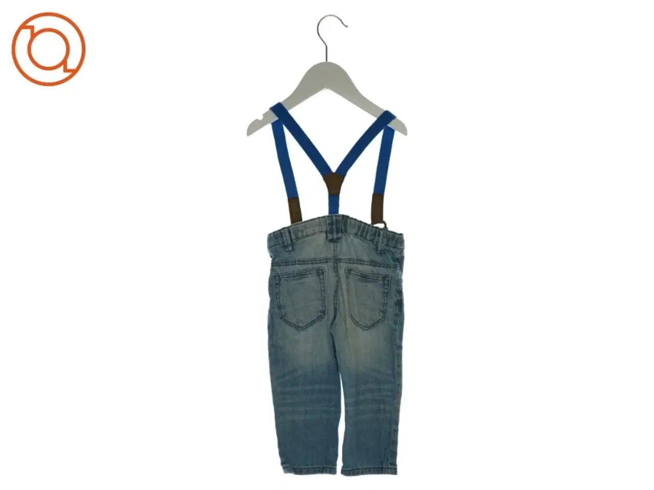 Billede 2 - Bukser med seler fra H&M (Str. 80)