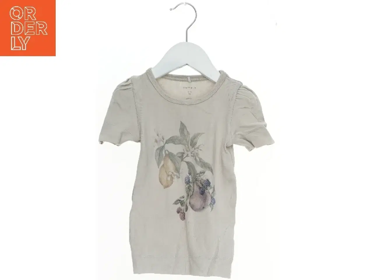 Billede 1 - T-shirt med frugtprint fra Name It (str. 98)