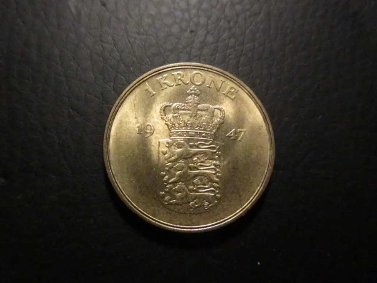 Billede 1 - 1 kr 1947 unc kv. 0